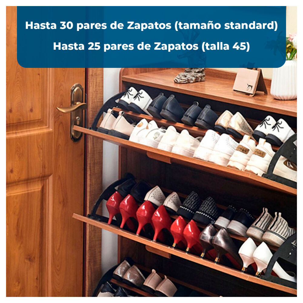 Zapatera Organizadora Vtrin Xxl Para 25 Pares Y Tallas Grandes Hasta 44 image number 5.0