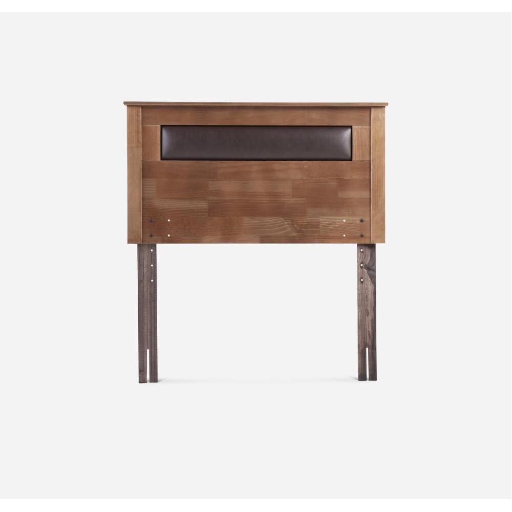 Cama Europea Rosen Art 4 / 1.5 Plazas / Base Normal  + Respaldo Ferrara image number 4.0