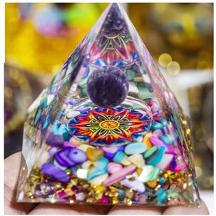 Pir&aacute;mide 7 Chakras De Org&oacute;n