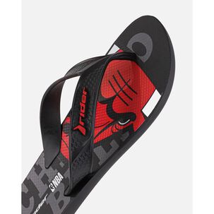 Sandalia Hombre Negro Chicago Bulls Nba 509 Rider