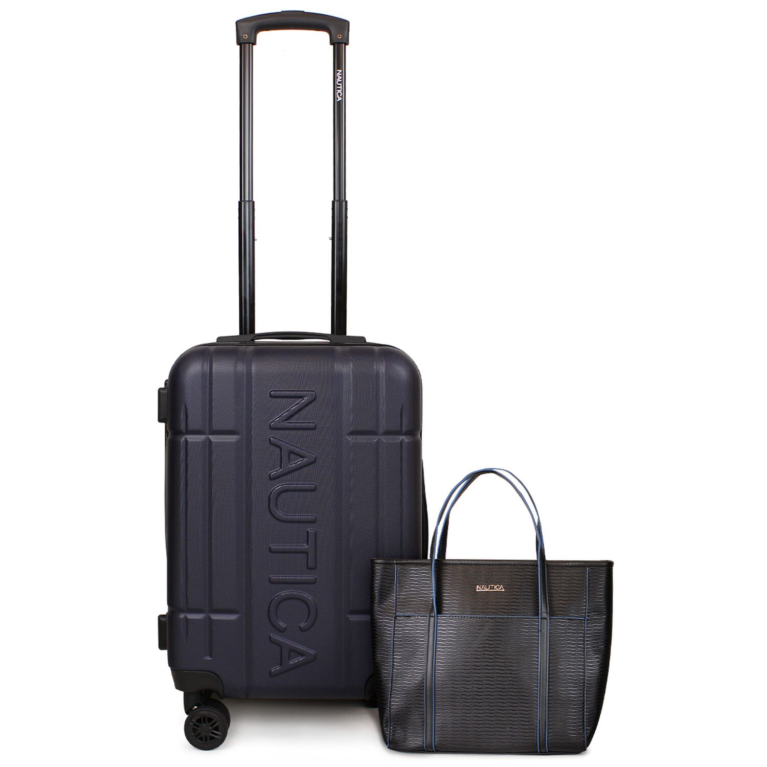 Pack Nautica Maleta Cabina Amsterdam Azul + Cartera Leeway image number 0.0
