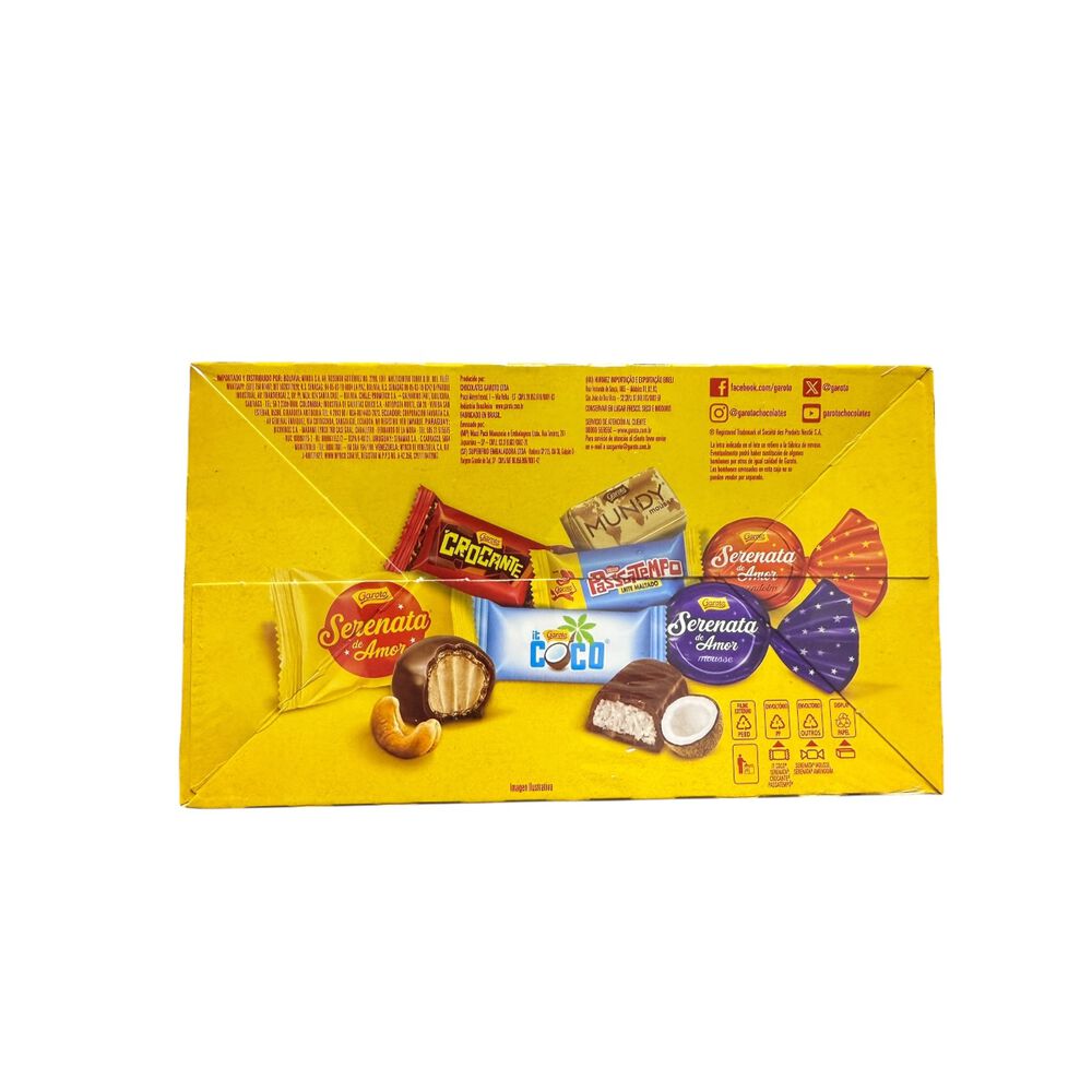 Caja Bombones Chocolate Garoto Surtido 250 G image number 2.0