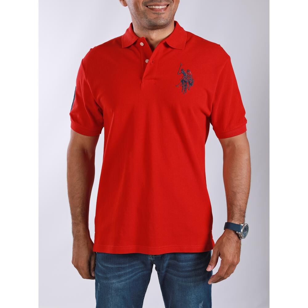 Polera Manga Corta Cuello Redondo Hombre Us Polo image number 0.0