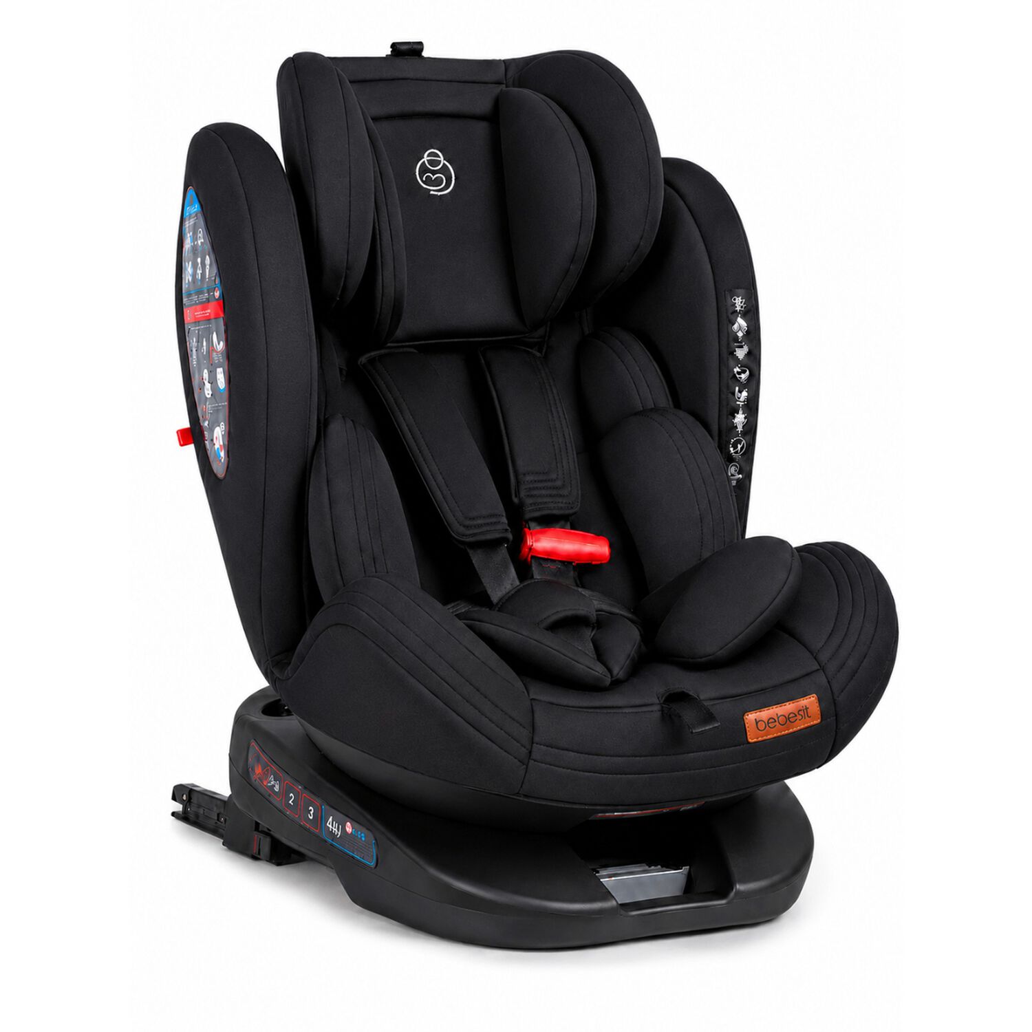 Silla De Autosaturn 360&deg; Premium Negro image number 0.0