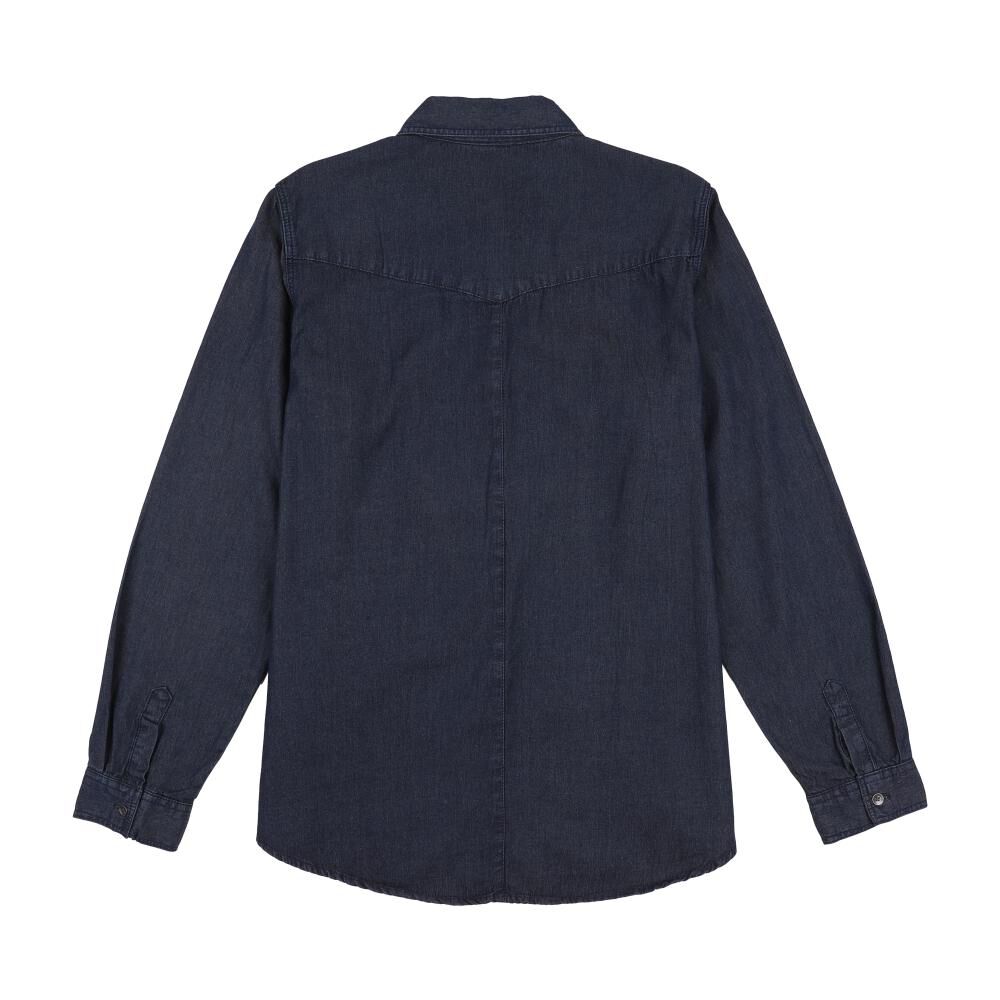 Blusa Denim Regular Manga Larga Mujer Geeps image number 1.0