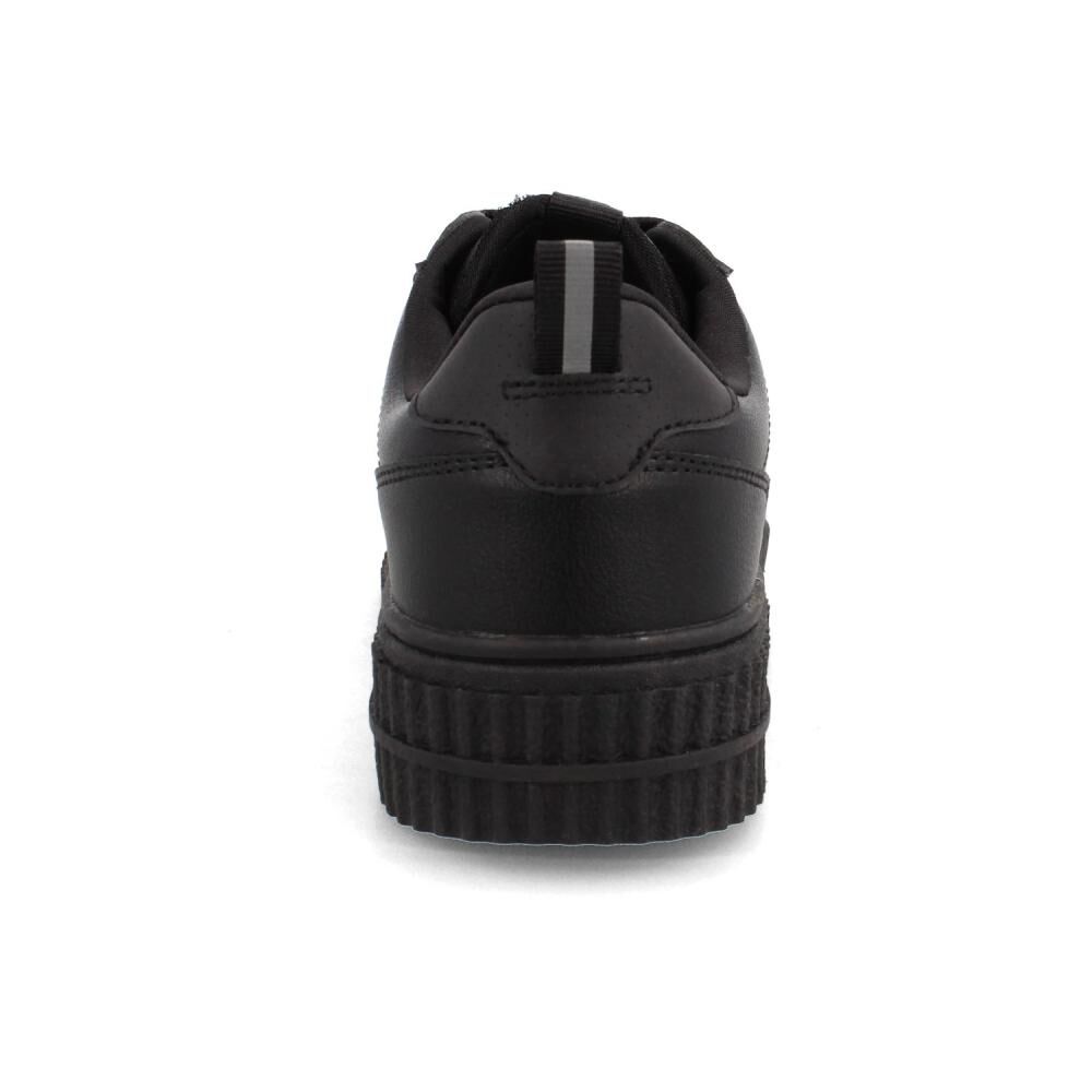 Zapatilla Escolar Mujer Teener Kristel Negro image number 2.0