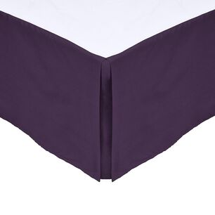 Faldon 144 Hilos Mashini 1.5 Plazas Morado