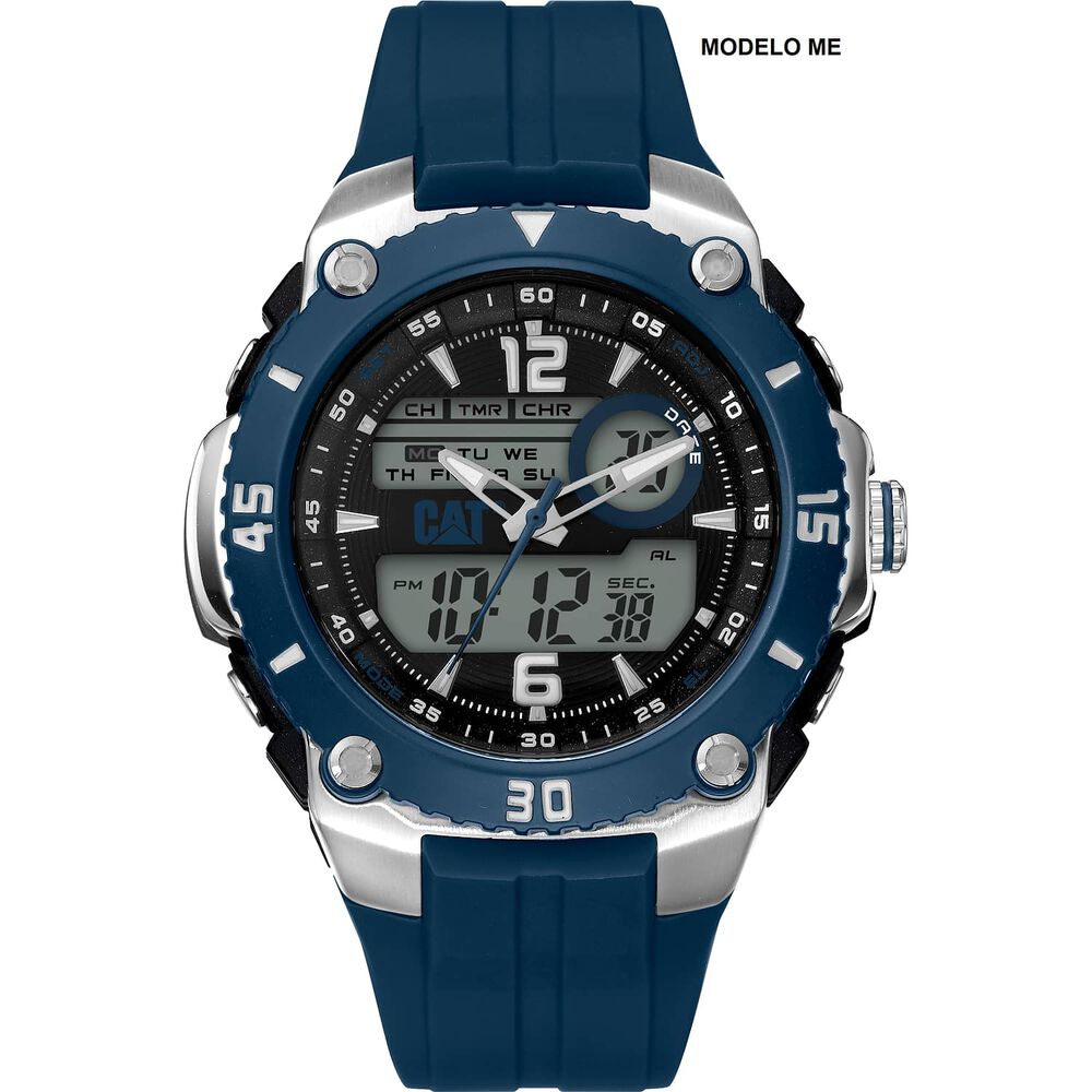 Correa Pulsera Cat Hombre Me-26 Azul image number 2.0