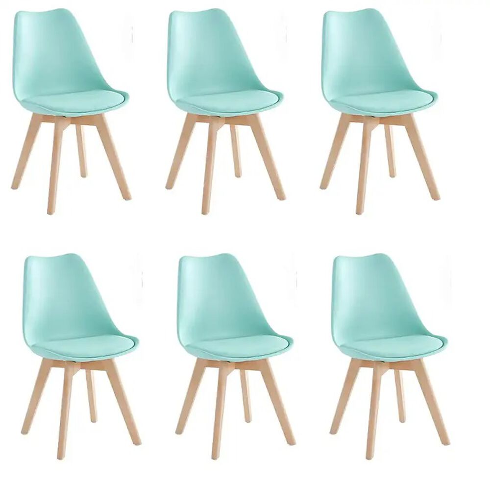 Juego De Comedor Medlock (140 X 90cm) + 6 Sillas Tulip image number 1.0