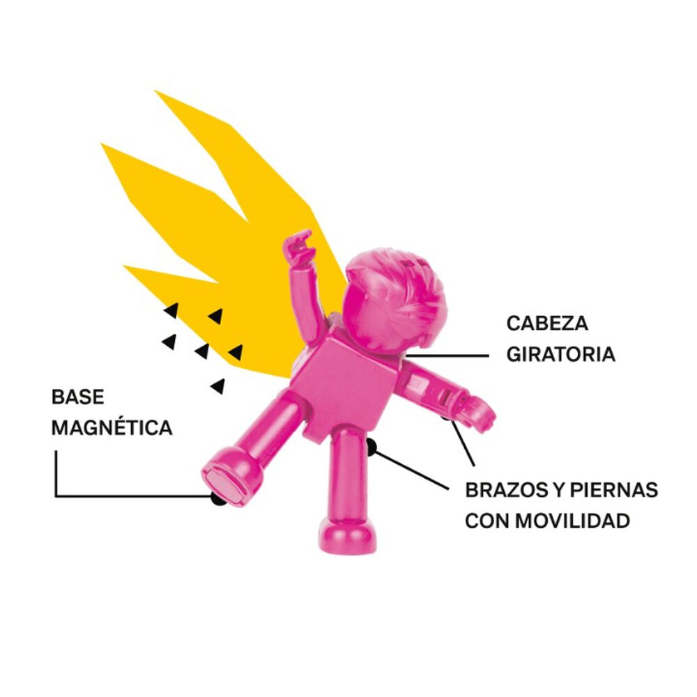 Imanix Friends Cool 5 Personajes Magn&eacute;ticos Braintoys image number 2.0