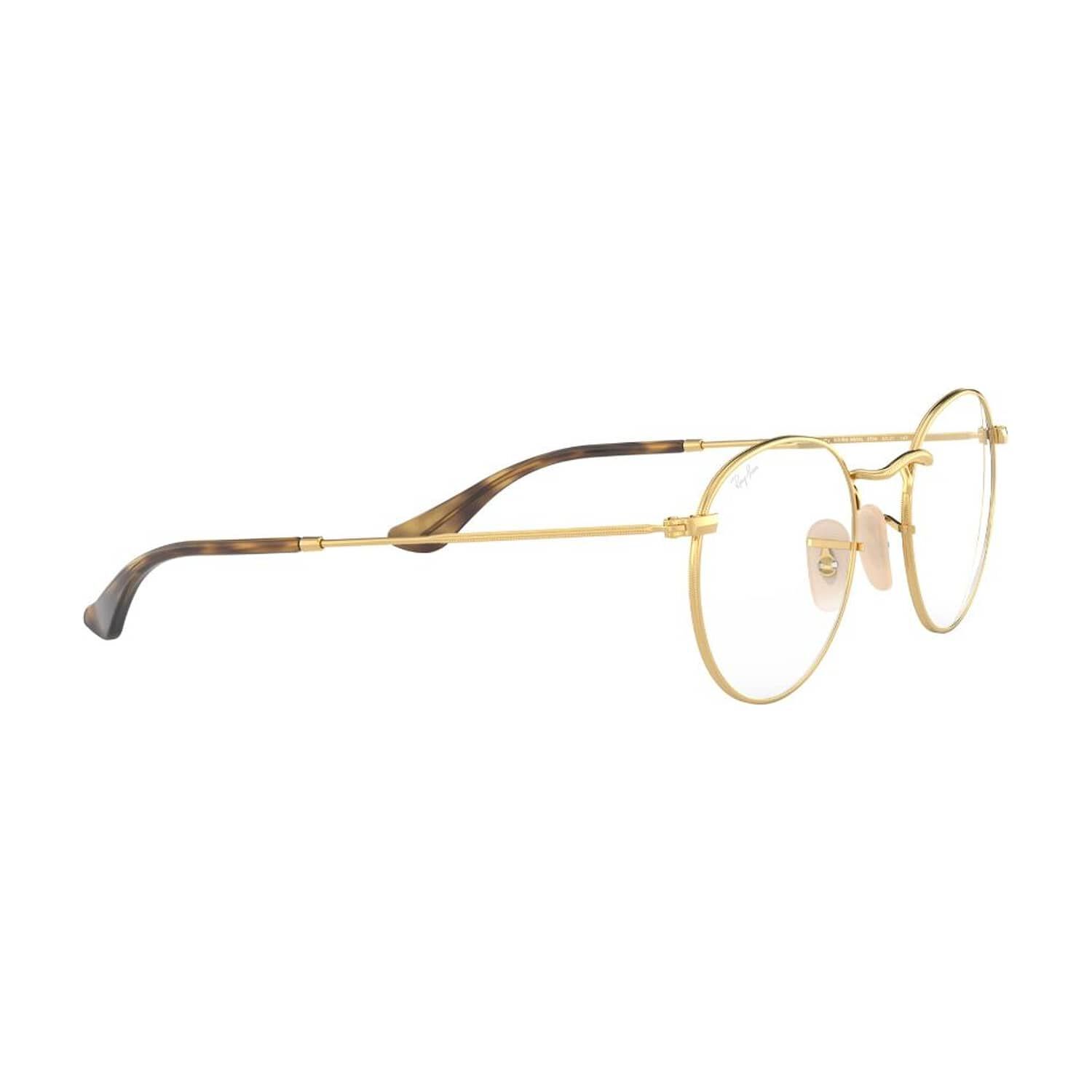 Lentes &Oacute;pticos Round Metal Arista Ray-ban Optical image number 10.0