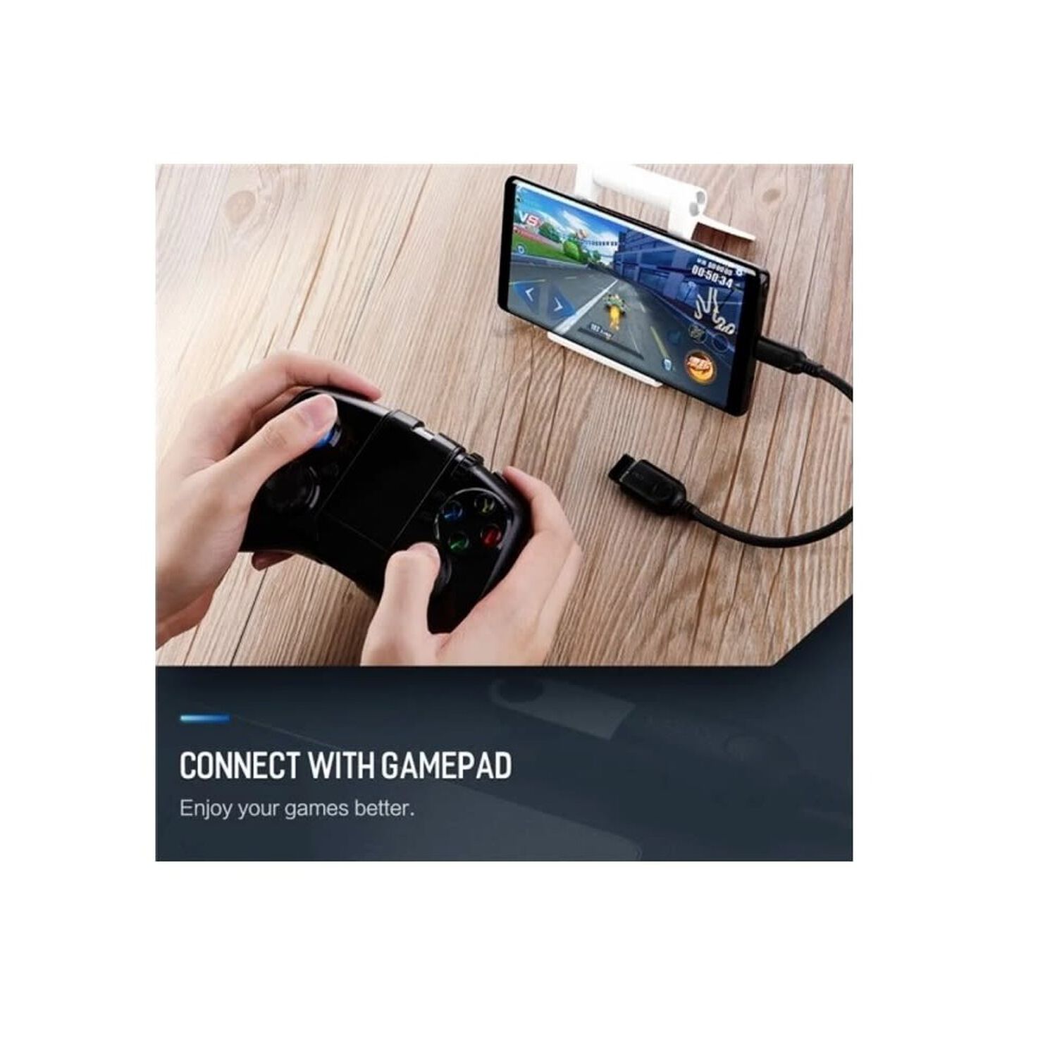 Cable De Datos Otg Micro Usb A Usb Hembra 2.0 Rock Rcb0604 image number 1.0