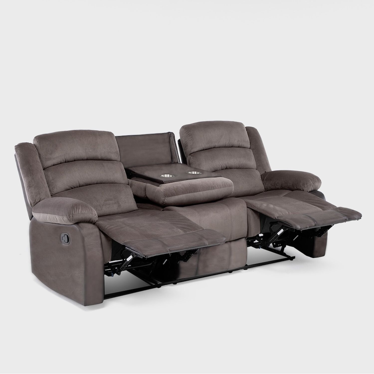 Sof&aacute; 3 Cuerpos Reclinable Moderno New Martell image number 7.0