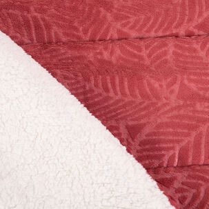 Plumon Coral Emboss 1.5 Plazas Cereza