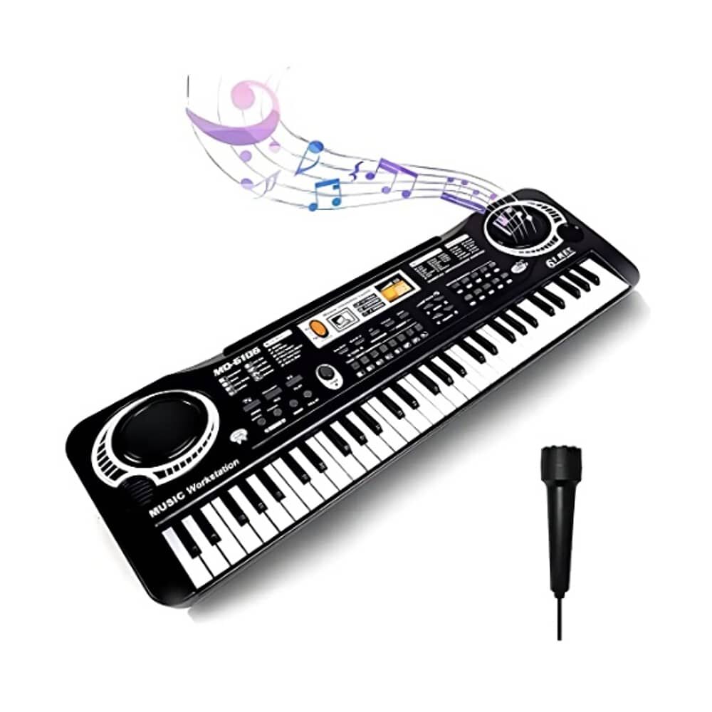 Teclado Electr&oacute;nico De Piano De Estilo Profesional De 61 Teclas image number 1.0