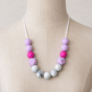 Collar De Lactancia Silicona Bebe Dentici&oacute;n Estimulacion