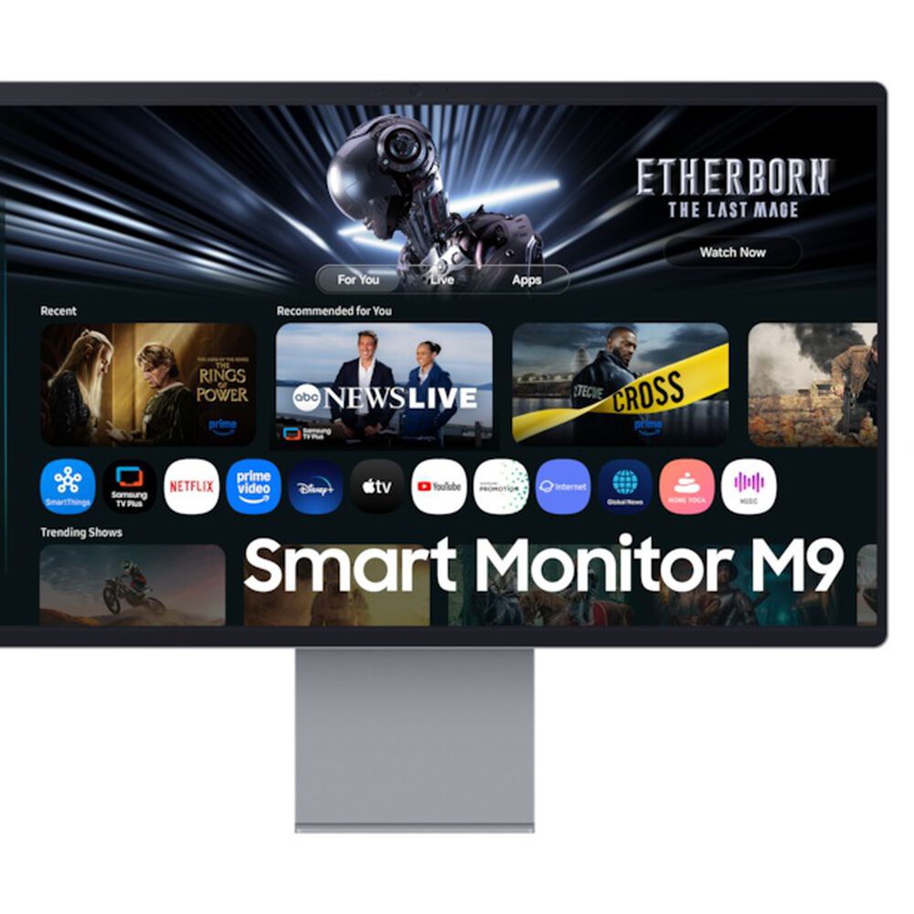 32" Smart Monitor M9 M90sf 4k Oled Samsung Vision Ai image number 0.0