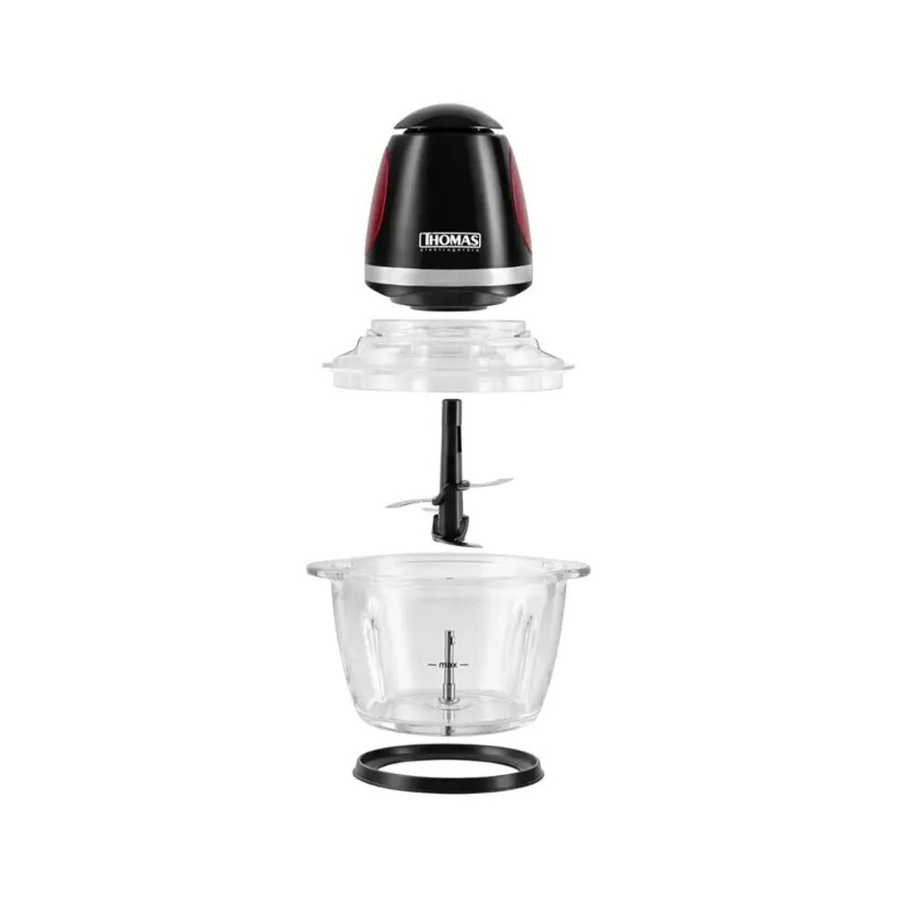 Picadora Electrica 1l 200w Vidrio One Touch Th-9005v Thomas image number 2.0