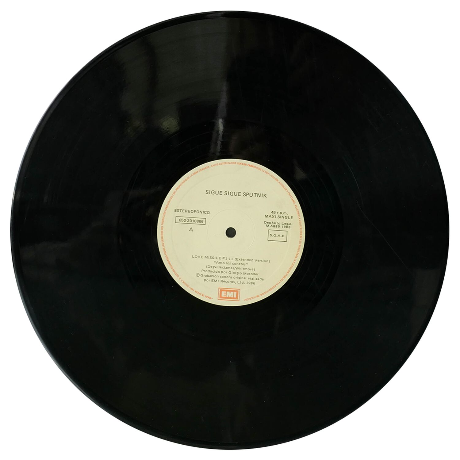 Sigue Sigue Sputnik - Love Missille F1-11 | 12" Maxi Single Usado image number 2.0