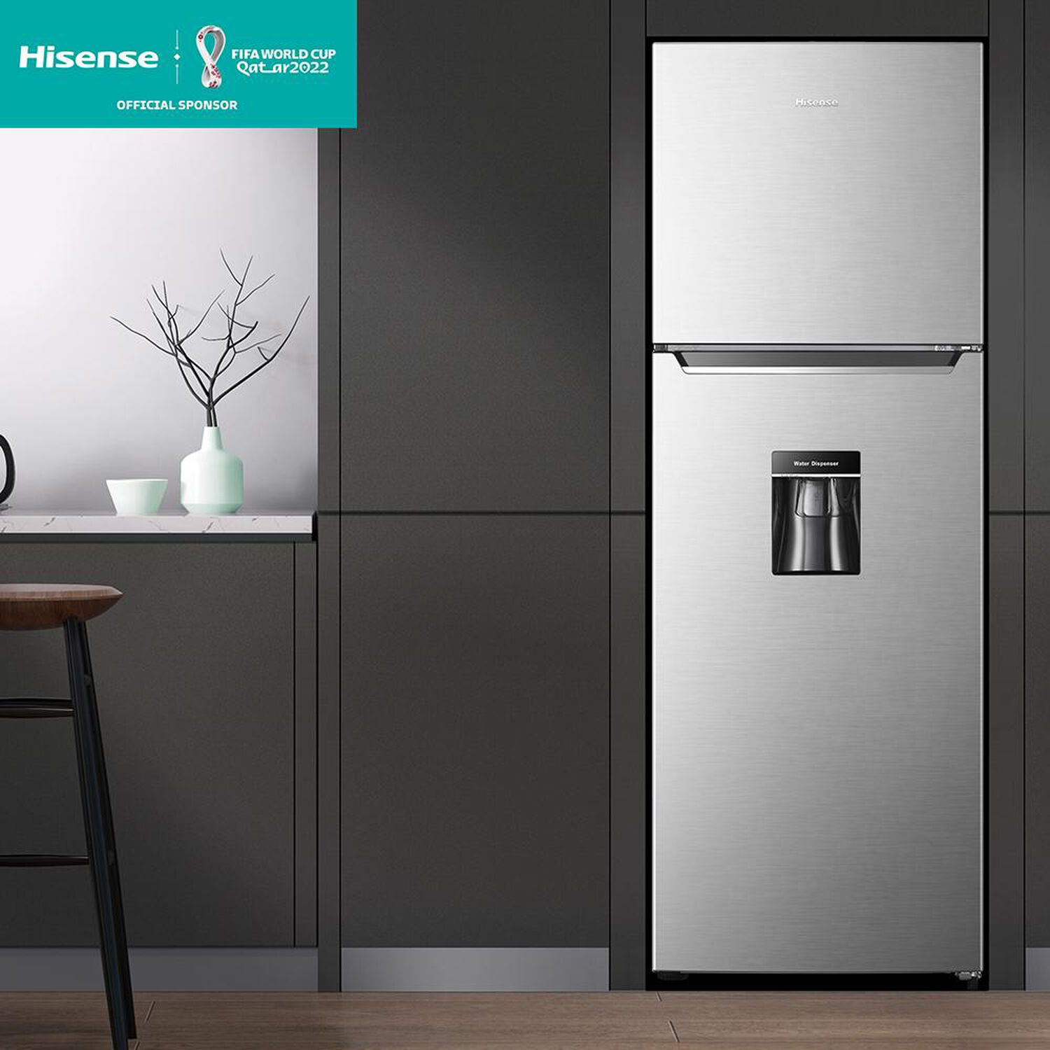 Refrigerador Top Freezer Hisense RD-43WRD / No Frost / 319 Litros / A+ image number 5.0