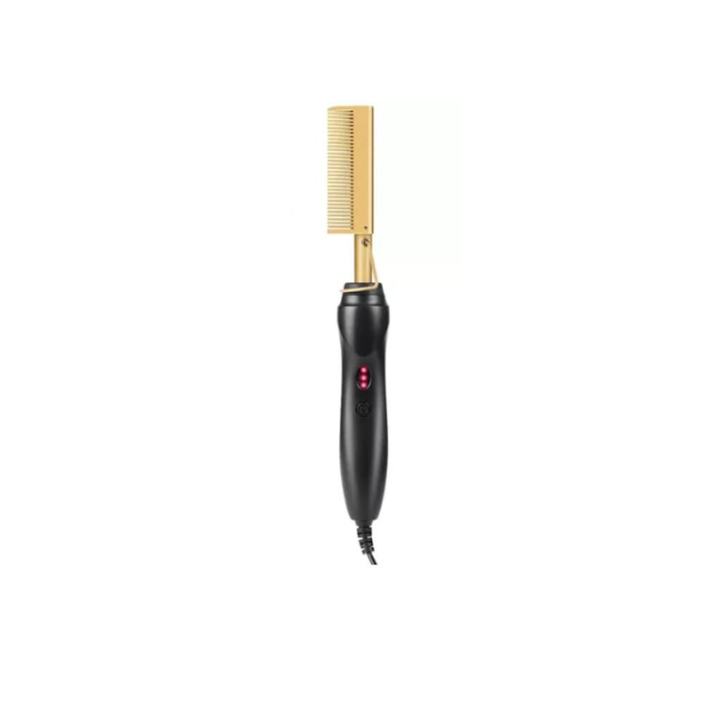 Peine Cepillo Alisador Profesional Gold Ceramic Unisex image number 1.0