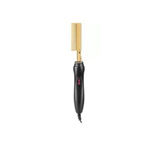 Peine Cepillo Alisador Profesional Gold Ceramic Unisex
