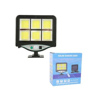 Foco Solar Led Exterior Con Sensor De Movimiento Impermeable