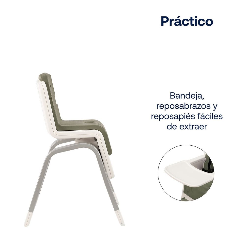 Silla De Comer Zaaz Pine Nuna image number 4.0