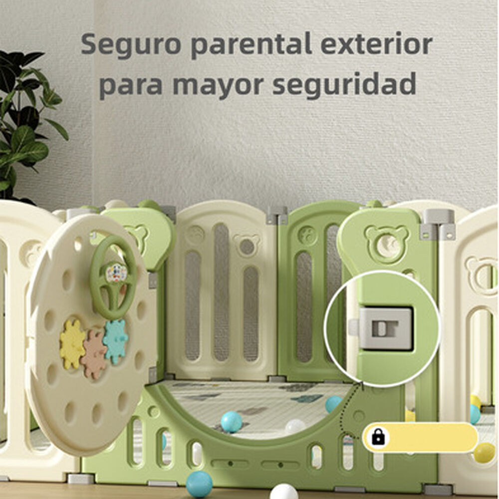 Corral Armado Multiposiciones Accesorios 199*230cm Lubabycas image number 2.0