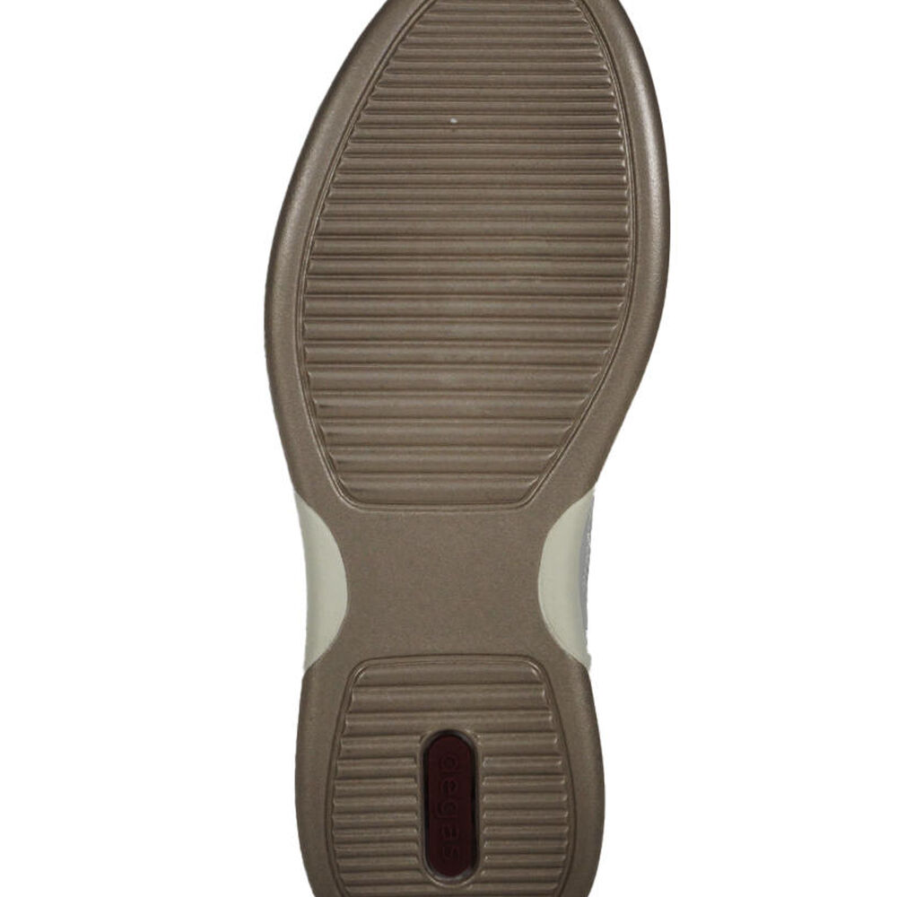 Zapatilla Cuero Danette Beige image number 5.0