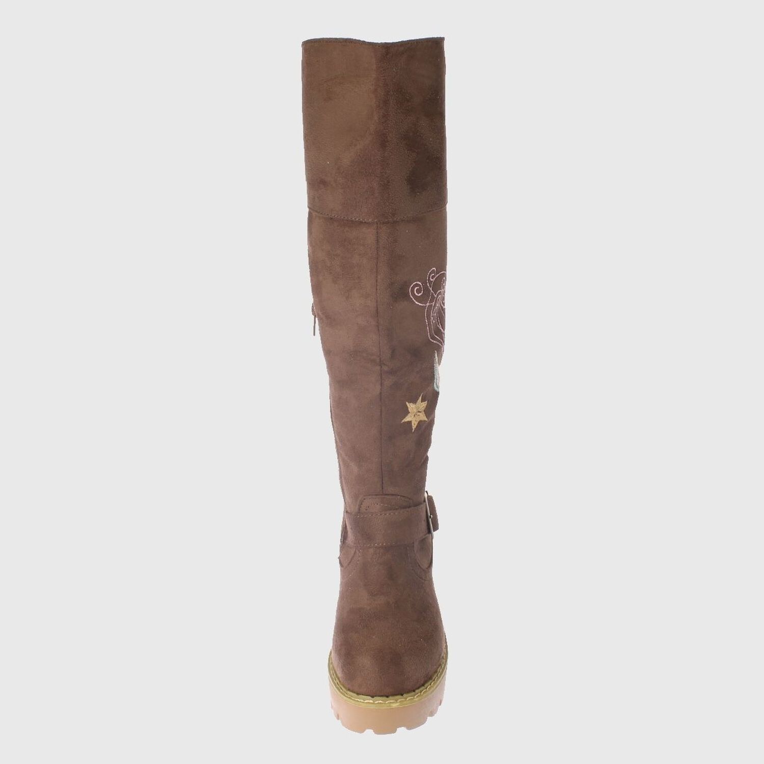 Bota Bordada Taupe V&iacute;a Franca Art. 3ni8031taupe image number 1.0