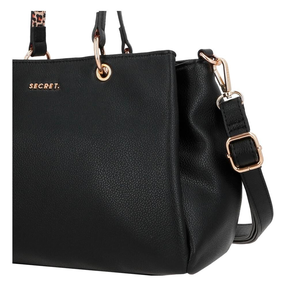 Bandolera Secret Pristina Sc6 M Negro image number 4.0