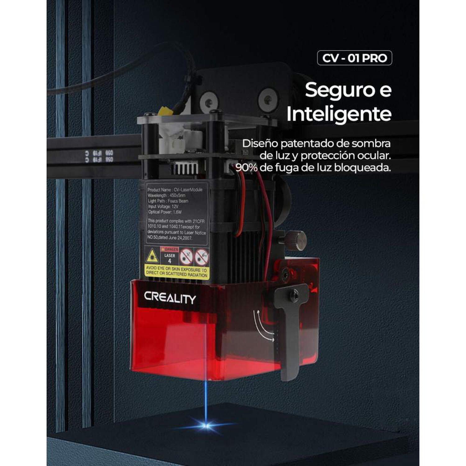 Cv-01 Pro Creality | Grabado L&aacute;ser Y Cortador L&aacute;ser Cnc image number 5.0