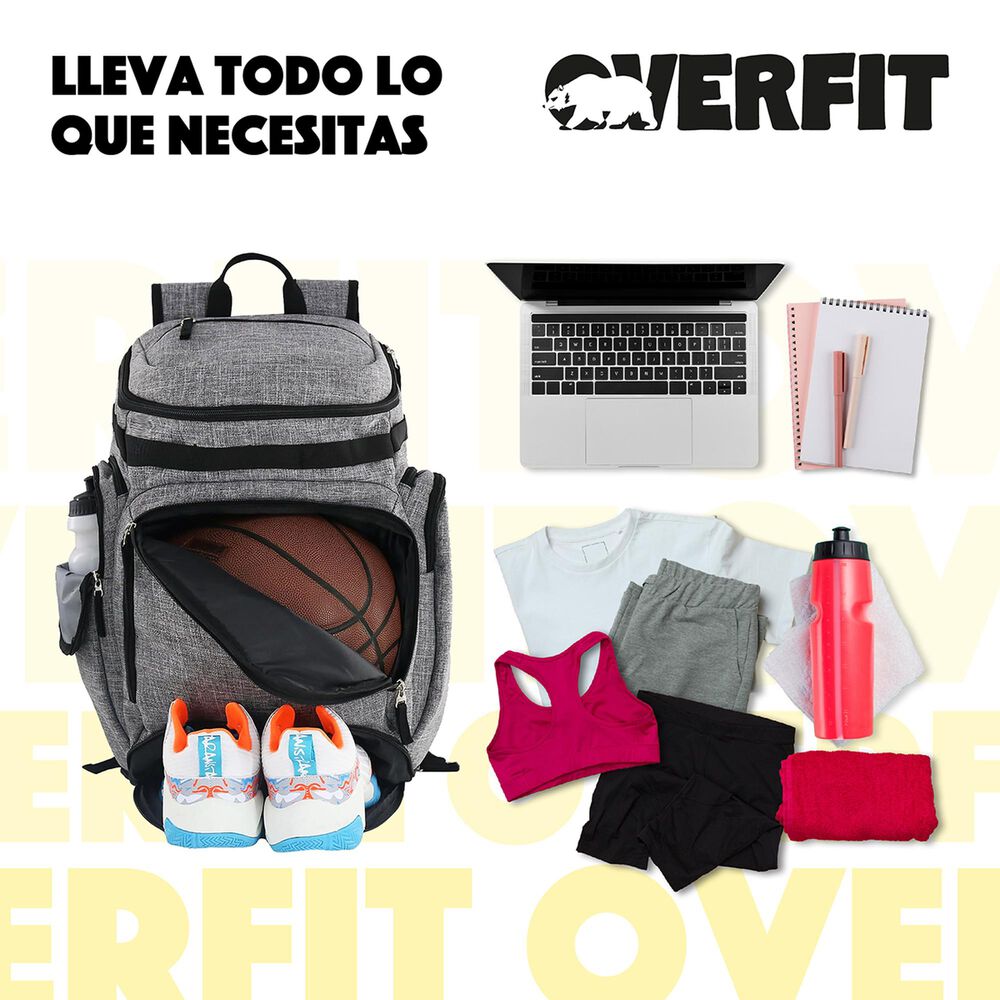 Mochila Deportiva Basketball Edition By Overfit image number 5.0