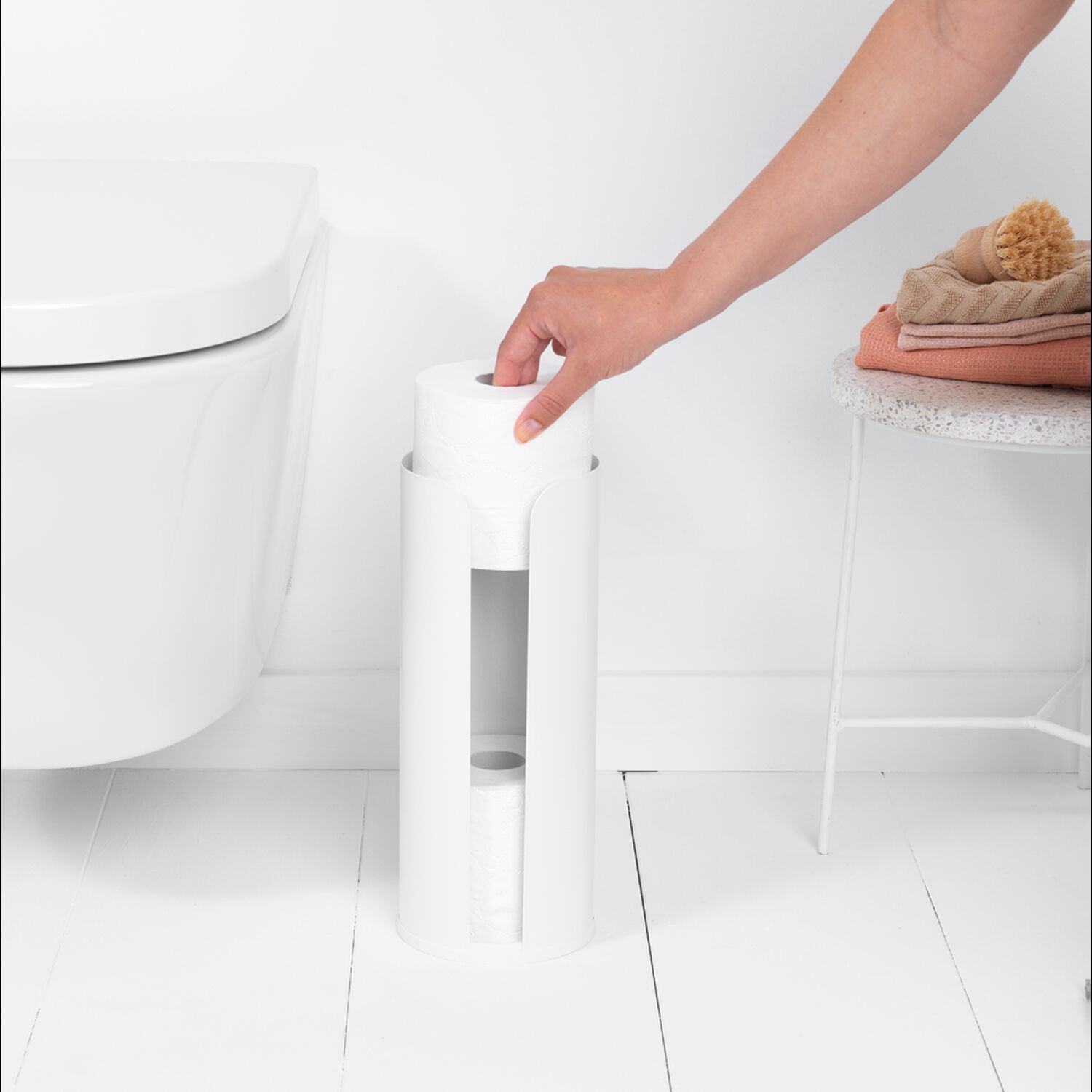 Dispensador De Rollos De Papel Renew White image number 3.0