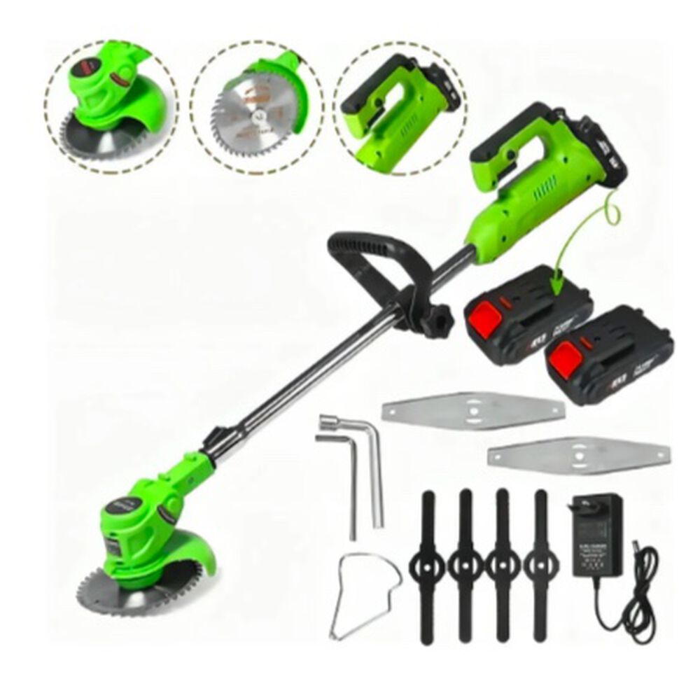 Cortadora De C&eacute;sped Inal&aacute;mbrica 21v + 2 Bater&iacute;as Y Acceso image number 0.0