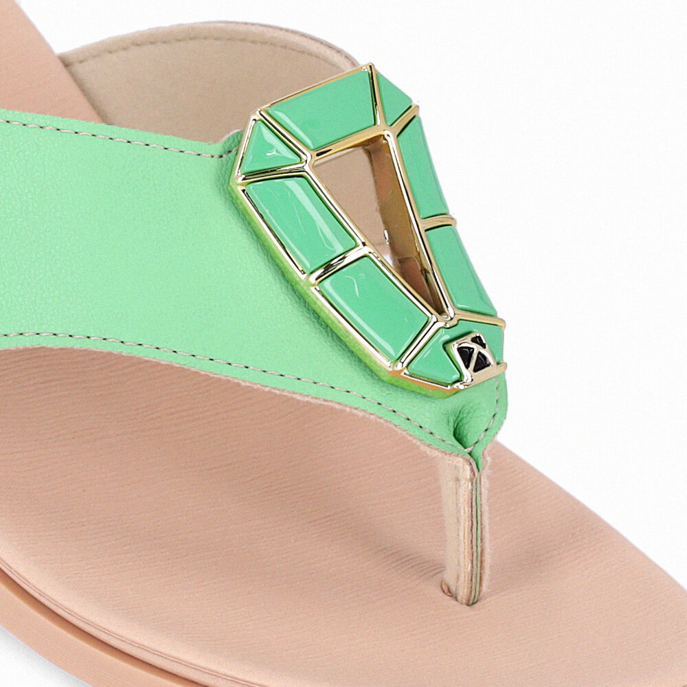 Sandalia Mujer Verde Mari Piccadilly image number 1.0