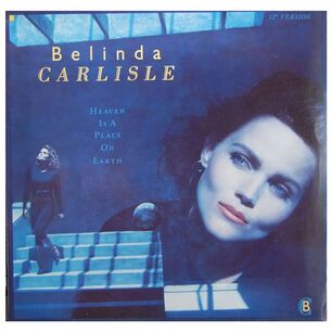 Belinda Carlisle - Heaven Is A Place On Earth | 12" Maxi Single Vinilo Usado