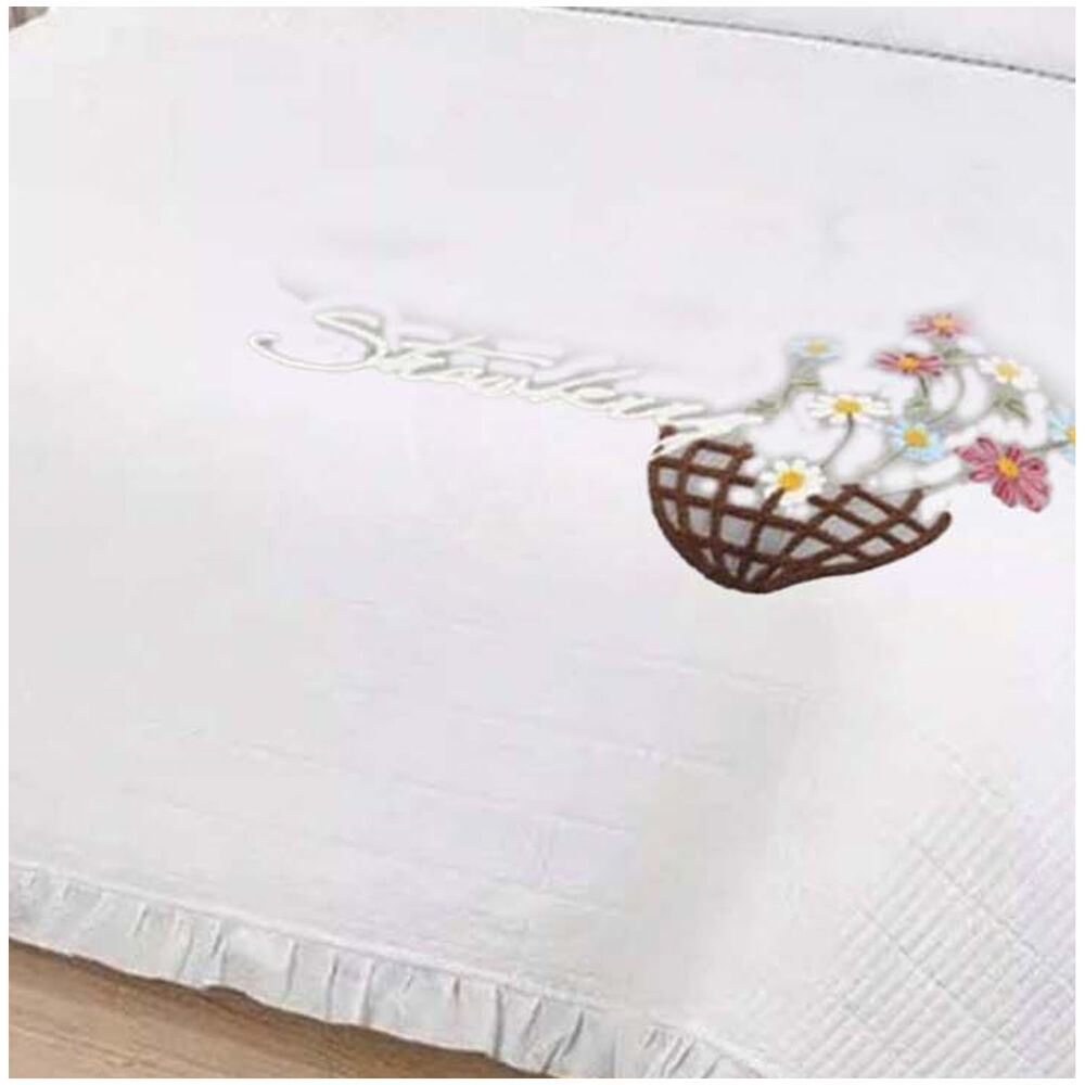 Cubrecama Tipo Quilt Bordado 2 Plazas-03 image number 2.0