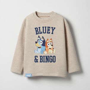 Polera Ml Toddlero Bluey Y Bingo Bluey
