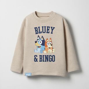 Polera Ml Toddlero Bluey Y Bingo Bluey