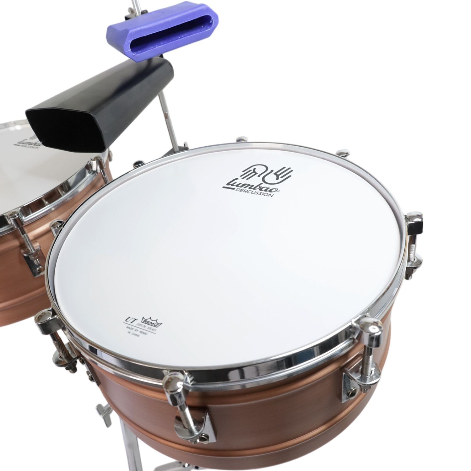 Timbaleta 14x15xh6.5'' Deluxe Copper Tumbao image number 2.0
