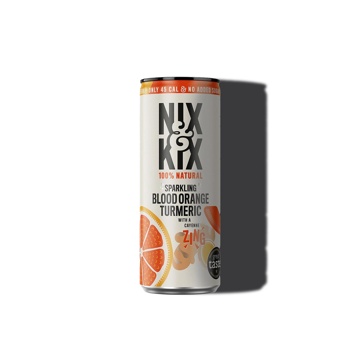 Agua Naranja Sanguina C&uacute;rcuma Nix&kix 1 X 250 Ml image number 0.0