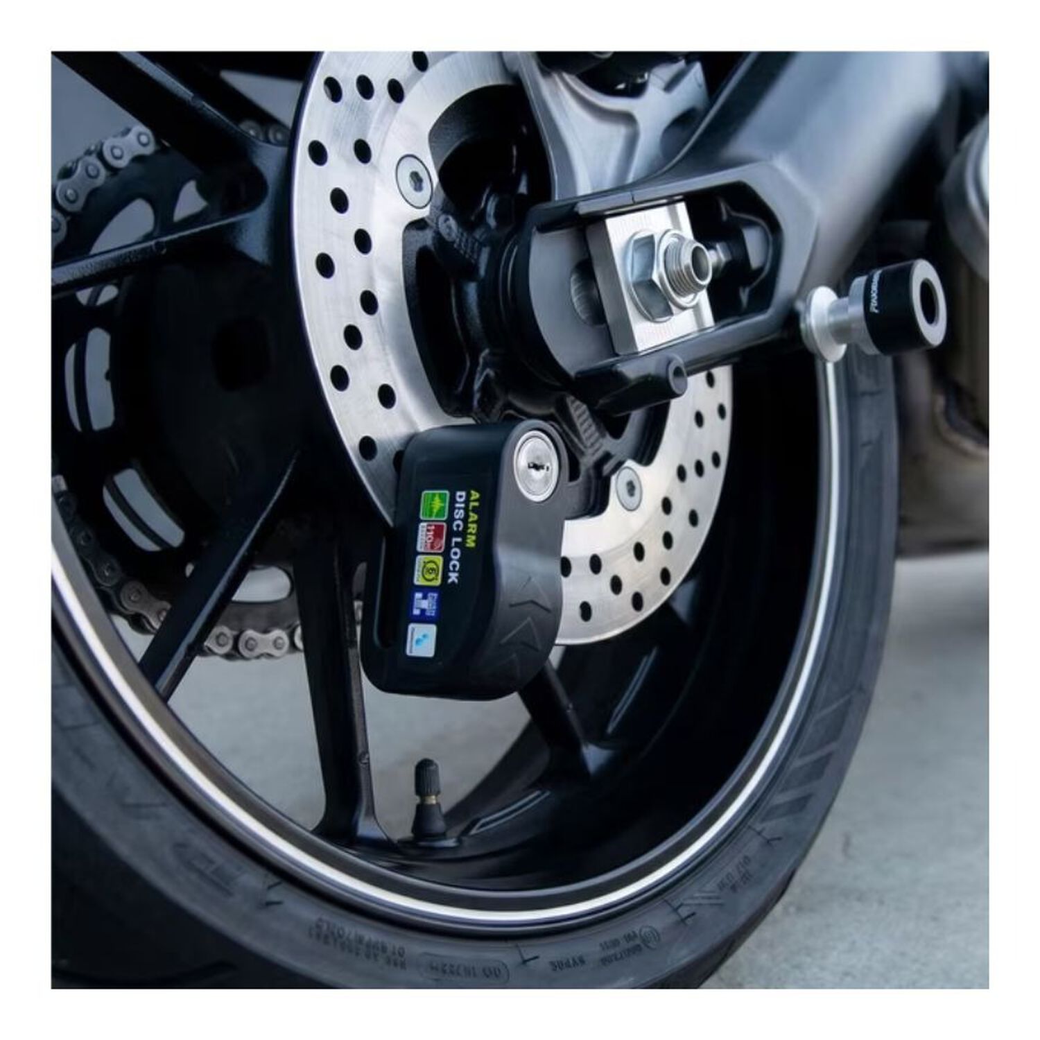 Candado Alarma Traba Disco Para Motocicleta image number 3.0