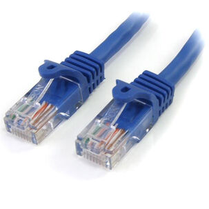 Cable 3m Azul De Red 100mbps Cat5e Ethernet Rj45 Snagless