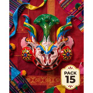 Pack 15 Mascaras Fiesta De La Tirana Diablada