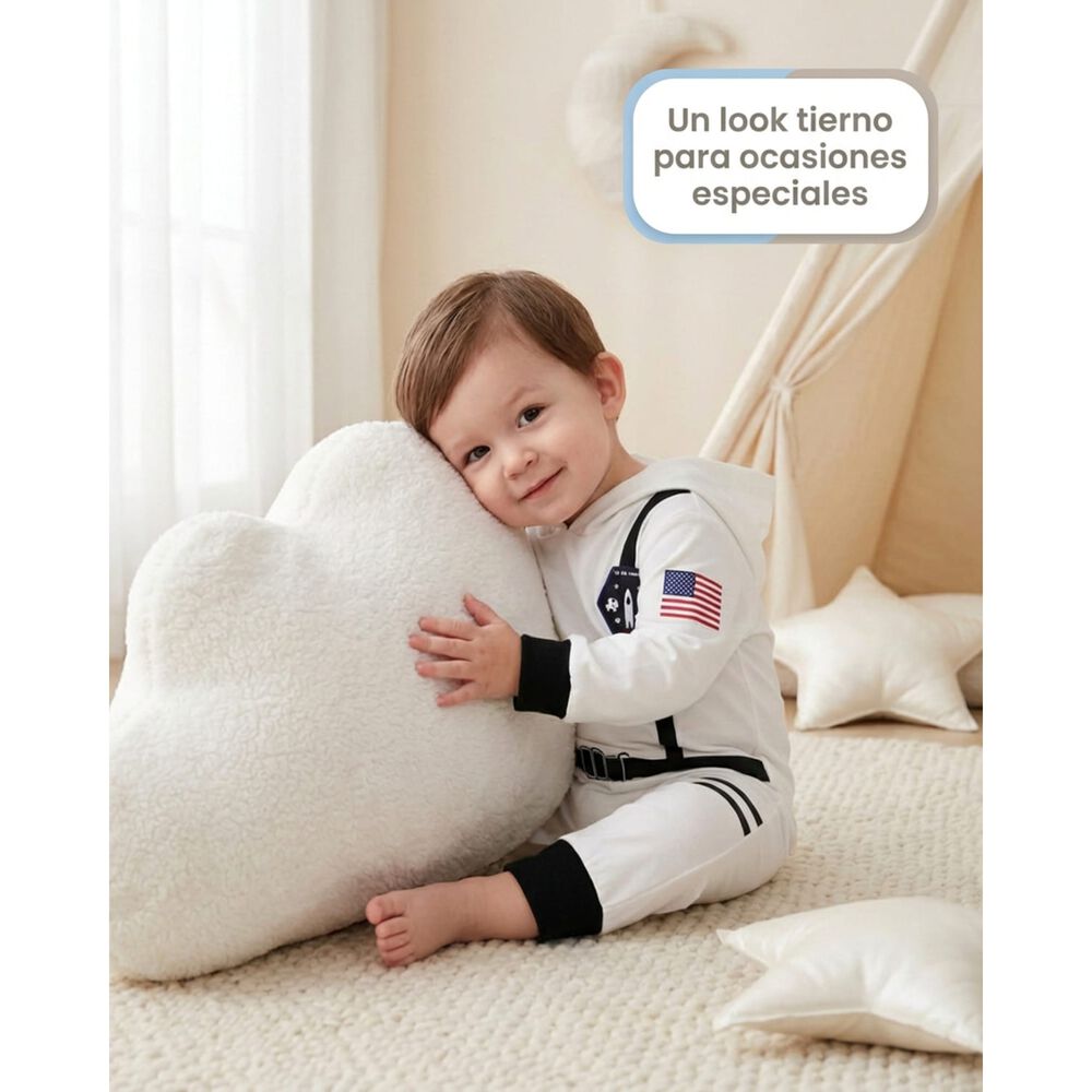 Disfraz Astronauta Cosplay Juego Rol Traje Espacial Ni&ntilde;os image number 36.0