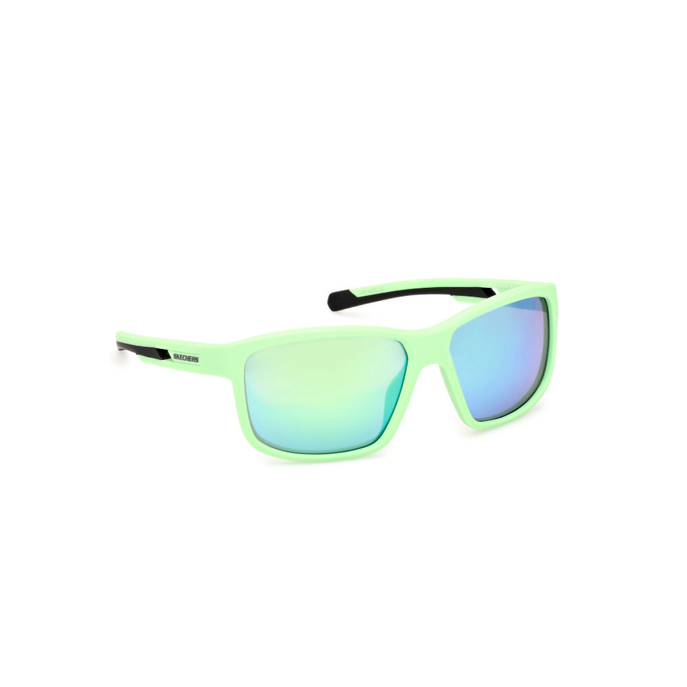 Lentes De Sol Verde Mate Espejados Skechers image number 7.0