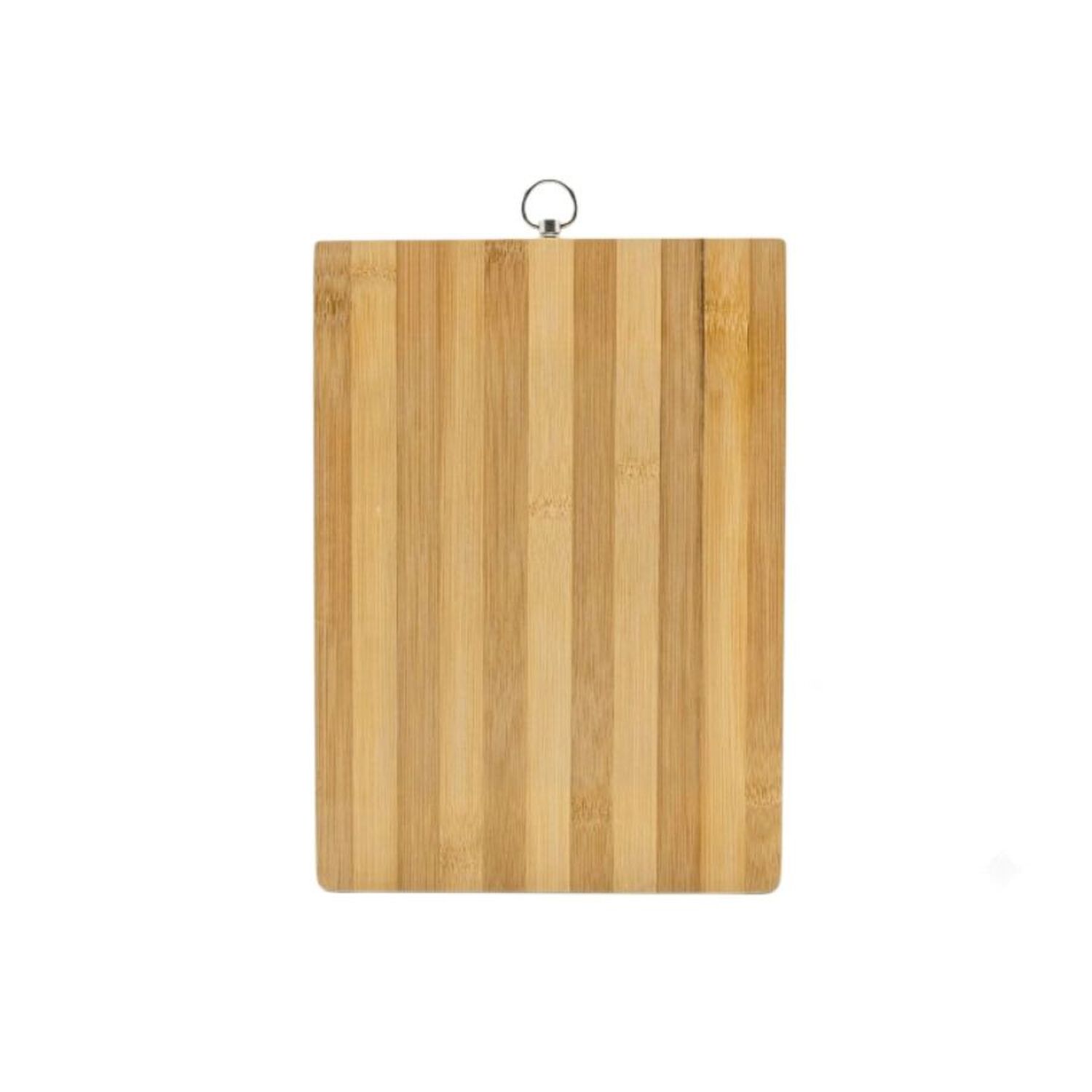 Tabla De Picar Bamb&uacute; Ranura Asa Colgante 22x32cm image number 0.0