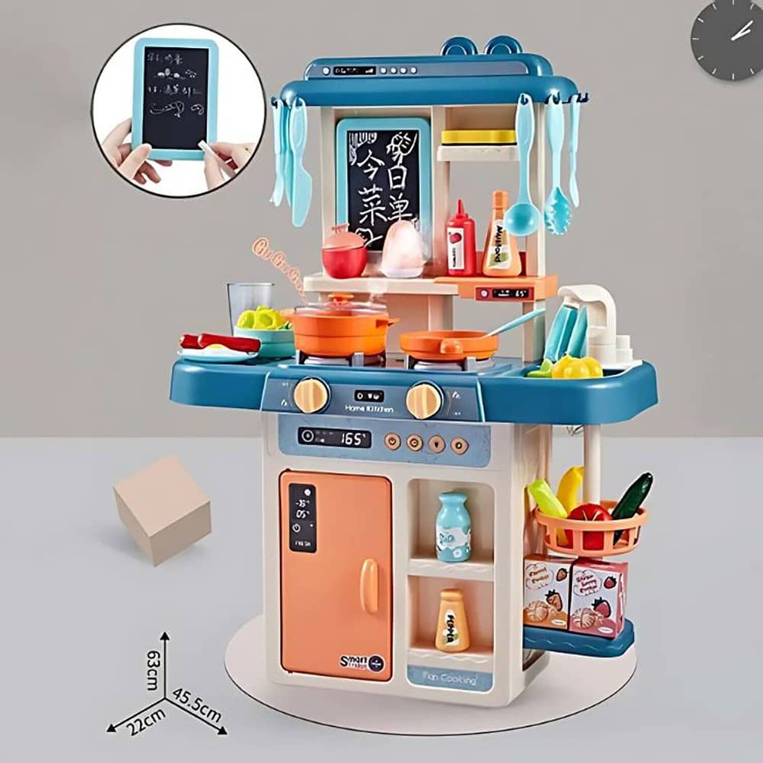 Juego De Cocina Con Luces Y Sonidos 42 Piezas 63cmx45cm image number 1.0